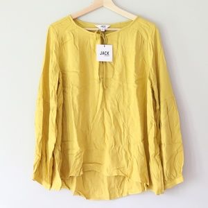 ❗Closing Closet ❗Jack by BB Dakota Gold Blouse - M